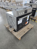 BAUKNECHT Elektro-Herd-Set Heko Lambada, mit 2-fach-Teleskopauszug, Hydrolyse, PowerHeißluft – Kochen, Backen und Braten ganz ohne Vorheizen