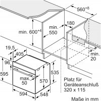 NEFF Elektro-Herd-Set EDX4P0, Pyrolyse-Selbstreinigung, EEK: A+, CircoTherm® – einzigartiges Heißluftsystem