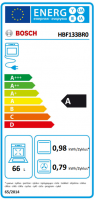 Bosch HBF133BR0 Backofen Edelstahl EcoClean Direct 5...