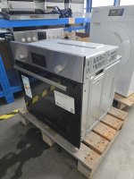Bosch HBF133BR0 Backofen Edelstahl EcoClean Direct 5 Heizarten LED-Display, EEK: A