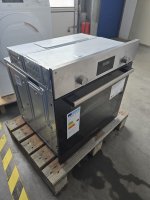 Bosch HBF133BR0 Backofen Edelstahl EcoClean Direct 5 Heizarten LED-Display, EEK: A