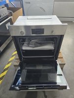 Bosch HBF133BR0 Backofen Edelstahl EcoClean Direct 5 Heizarten LED-Display, EEK: A