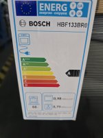 Bosch HBF133BR0 Backofen Edelstahl EcoClean Direct 5 Heizarten LED-Display, EEK: A