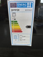 GORENJE Elektro-Herd-Set Pacific Herd Set, mit 1-fach-Teleskopauszug, Aqua Clean, Pizzafunktion mit 300 °C – perfekt für Pizza, Focaccia und mehr!