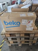 Beko HNT61311XH Dunstabzugshaube, EEK C, 600 mm breit, 305 mm tief, Wand-/Einbauhaube