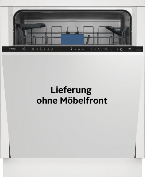 Beko BDIN36451 Geschirrspüler, EEK B, 598 mm breit, 60 cm, 42 dB, vollintegrierbar, Einbaugerät