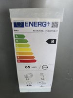 Beko BDIN36451 Geschirrspüler, EEK B, 598 mm breit, 60 cm, 42 dB, vollintegrierbar, Einbaugerät
