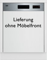 Beko BDSN15430X Geschirrspüler, EEK D, 598 mm breit,...
