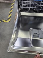 Beko BDSN15430X Geschirrspüler, EEK D, 598 mm breit, 60 cm, 48 dB, teilintegrierbar, Einbaugerät