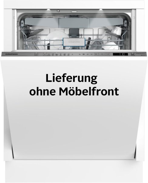 Grundig GNVP4510CW Geschirrspüler, EEK A, 598 mm breit, 60 cm, 42 dB, vollintegrierbar, Einbaugerät
