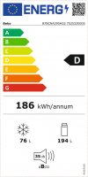 Beko B7BCNA295HS2 Kühl-/Gefrierkombination, EEK D, 5...