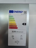 Beko BCSA 285 K4SN Kühl-/Gefrierkombination, EEK E, 271 l, Weiß, BCSA 285K 4SN Kühlgefrierkombination