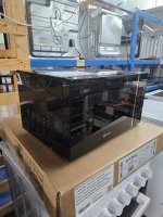 Bauknecht MWR 201 B BK Mikrowelle, 20 l, 700 Watt, freistehend, 20 l Garraum-Volumen