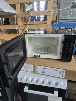 Bauknecht MWR 201 B BK Mikrowelle, 20 l, 700 Watt, freistehend, 20 l Garraum-Volumen