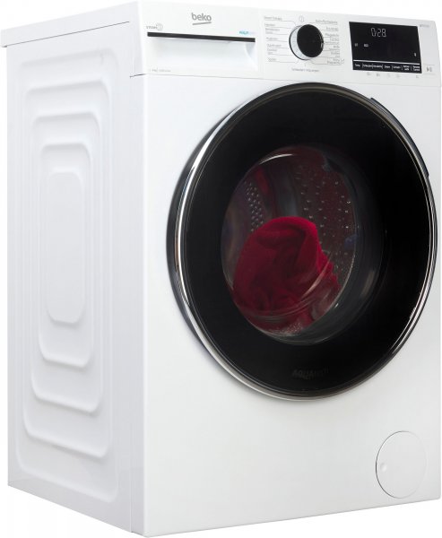 Beko B5WFT594138W Waschmaschine Frontlader, EEK A, 9 kg, 1400 U/min, Frontlader, StainExpert