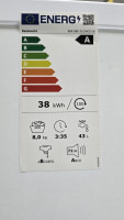 Bauknecht B6R 88E SILENCE DE Waschmaschine Frontlader, EEK A, 8 kg, 1351 U/Min, freistehend, Frontlader