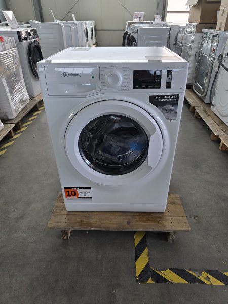 Bauknecht WM Eco Style 8AA Waschmaschine Frontlader, 8 kg, freistehend, Frontlader