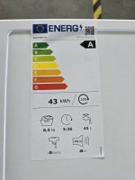 Bauknecht WM Eco Style 8AA Waschmaschine Frontlader, 8 kg, freistehend, Frontlader
