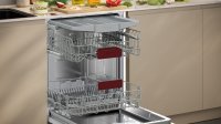 NEFF S155EVX04E Geschirrspüler, vollintegrierbarer Geschirrspüler, 14 Maßgedecke, Automatische Türöffnung für Effizienz, Info Light