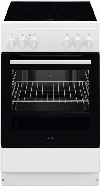 AEG CCB50090BW Herd / Backofen, Freistehender Herd Elektro Keramik Weiß