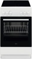 AEG CCB50090BW Herd / Backofen, Freistehender Herd...