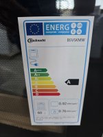 Bauknecht B5V5KMW Herd / Backofen, Elektro-Standherd, Hydrolyse, Umluftbackofen mit 6 Funktionen und Hydrolyse Reinigungsfunktion