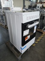 Bauknecht B5V5KMW Herd / Backofen, Elektro-Standherd, Hydrolyse, Umluftbackofen mit 6 Funktionen und Hydrolyse Reinigungsfunktion