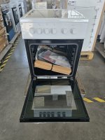 Bauknecht B5V5KMW Herd / Backofen, Elektro-Standherd, Hydrolyse, Umluftbackofen mit 6 Funktionen und Hydrolyse Reinigungsfunktion