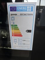 Gorenje GECS6C70XPA Herd / Backofen, Freistehender Herd Elektro Keramik Edelstahl