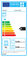 Gorenje GECS6C70XPA Herd / Backofen, Freistehender Herd...