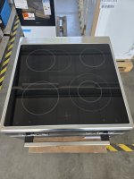 Siemens HK9S5A240 Herd / Backofen, Elektro-Standherd iQ500, mit Teleskopauszug nachrüstbar, ecoClean, Verkürzte Kochzeit dank Schnellaufheizung & ecoClean