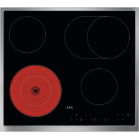 AEG TN64RA06XB Kochfeld, Schwarz Integriert 60 cm Keramik...