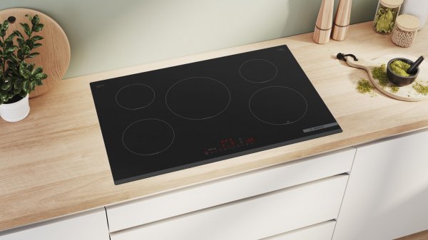Bosch PIV831HC1E Kochfeld, Induktions-Kochfeld Serie 6, DirectSelect für einfachen Bedienkomfort & PerfectFry-Bratsensor