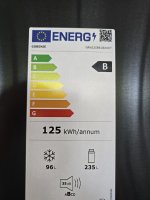 Gorenje NRK620B61BX4OT Kühl-/Gefrierkombination, G600 331 l Schwarz, Edelstahl