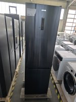 Gorenje NRK620B61BX4OT Kühl-/Gefrierkombination, G600 331 l Schwarz, Edelstahl
