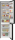 Gorenje NRK620B61BX4OT Kühl-/Gefrierkombination, G600 331 l Schwarz, Edelstahl