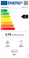 LG Kühl-/Gefrierkombination Serie 5 GBBS525CPY, Total No Frost, ThinQ mit AI Fresh & Saving Mode, EEK: C