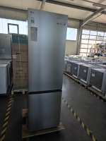 LG GBBS726AMB Kühl-/Gefrierkombination, Freistehend 375 l Silber