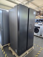 Samsung Side by side Kühlschrank RS70F65QEF, Rauminhalt gesamt: 659 Liter, No Frost+ - Nie wieder abtauen, AlEnergy Mode - Kann den Energieverbrauch deines Kühlschranks um bis zu 10% reduzieren