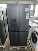 Hisense Side by side Kühlschrank RQ5P470SYFD, Wasser-/Eisspender, EEK: D, Total NoFrost, Metal-Tech-Cooling, MyFreshChoice-Fach