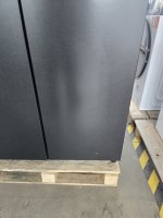 Hisense Side by side Kühlschrank RQ5P470SYFD, Wasser-/Eisspender, EEK: D, Total NoFrost, Metal-Tech-Cooling, MyFreshChoice-Fach
