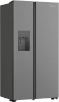 Bauknecht SBS IW E90 Pearl Side-by-Side Kühlschrank, Side-by-Side, 179 cm hoch, 91 cm breit, Wasser- & Eiswürfelspender – jederzeit Wasser, Eis & Crushed Eis