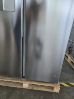 Bauknecht SBS IW E90 Pearl Side-by-Side Kühlschrank, Side-by-Side, 179 cm hoch, 91 cm breit, Wasser- & Eiswürfelspender – jederzeit Wasser, Eis & Crushed Eis