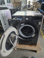LG F6WR701YB Waschmaschine Frontlader, Frontlader 11 kg 1560 U/min Schwarz