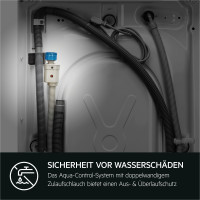 AEG LTR6A360TL Waschmaschine Toplader, Toplader 6000 ProSense®, 6 kg, 1300 U/min, Anti-Allergie-Programm: Entfernt zuverlässig Viren und Bakterien