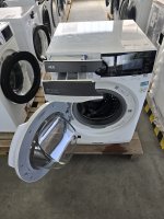 AEG LWR9W81600 Waschtrockner, Freistehend Frontlader Weiß