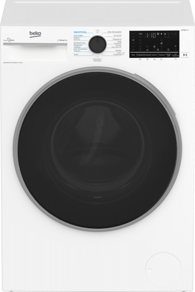Beko B3DFT512447W Waschtrockner, Freistehend Frontlader Weiß
