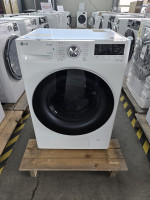LG V7WD107H2E Waschtrockner, Freistehend Frontlader Weiß
