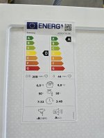 Samsung WD9EDG5B15BE Waschtrockner, Freistehend Frontlader Weiß