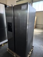 Hanseatic Side-by-Side HSBS17590CWEI, 179,3 cm hoch, 91 cm breit, mit Eis-, Crushed-Ice- und Wasserspender, EEK: C = 208 kWh/Jahr